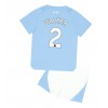 Manchester City Kyle Walker #2 Heimtrikot 2023-24 Kurzarm (+ kurze hosen)